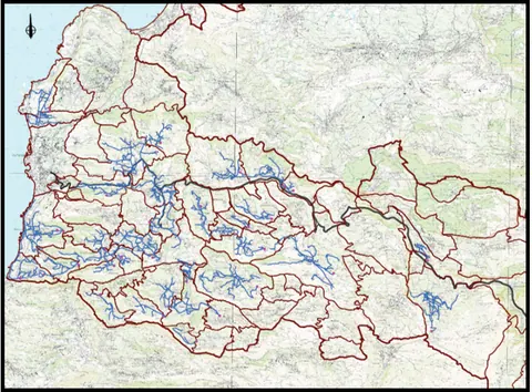 Reservoir, Distribution Network, Transmission Lines and Wella in North Lebanon, Batroun Caza