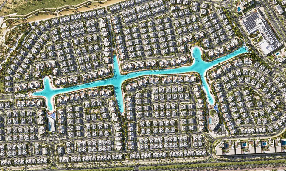 Southbay Infrastructure and agoon Works at Residential District of Dubai South
