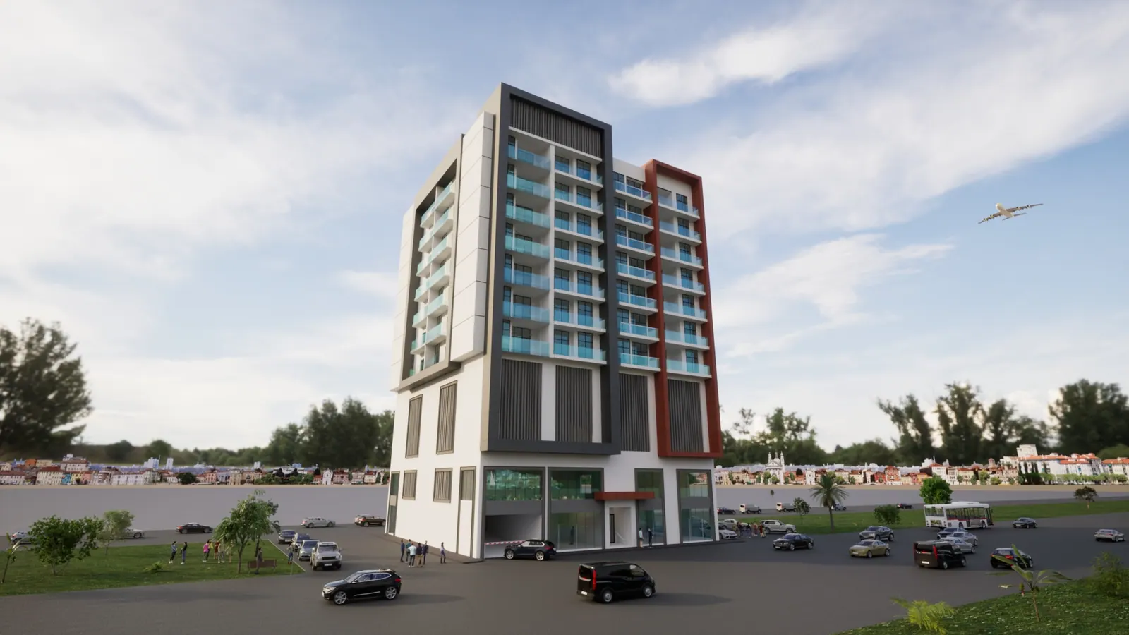 Mixed Use Building at Riggat Al Buteen